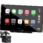 [2023 Newest ] Carpuride W901 Wireless Apple CarPlay Android Auto, 9 Zoll Autoradio mit Navi, Rückfahrkamera, Car Android Stereo Apple Carplay Monitor, Carplay Display mit Google, Siri, Bluetooth