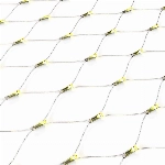 100/160/240/320er LED Lichternetz Lichtervorhang Lichterkette Warmweiß Deko Leuchte Innen und Außen Weihnachten Hochzeit mit Stecker gresonic (100LED, Dauerlicht)