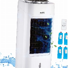 3in1 Air Cooler | 7 Liter Kapazität | 3 Stufen | Mobile Klimaanlage | Klima Ventilator mit Fernbedienung | Klimagerät | Luftreiniger | Luftkühler | Aircooler