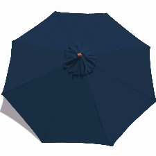 ABCCANOPY 2.3M Sonnenschirm Ersatzdach Patioschirm Marketschirm Ersatz Baldachin mit 8 Rippen,Navyblau