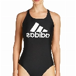 adidas Damen Sh3.ro Bos One Piece Swimsuit, Black/White, 36 EU