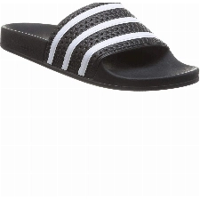 adidas Originals Herren Adilette Slides Sandalen zum Reinschlüpfen, Schwarz Black White 280647, 44 EU