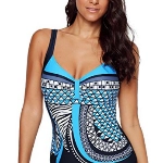 Aleumdr Frauen Badeanzug Monokini Damenmode Bademode Versuchung Rückenfreie Beachwear Jumpsuits Push-up, Blau, Large (EU42-EU44)
