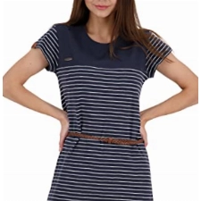 ALIFE and Kickin LeonieAK Dress Damen Sommerkleid, Kleid Marine M