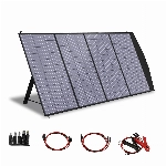 ALLPOWERS Faltbares Solarpanel 200W Solarmodul Solarladegerät Speziell US Solarzelle mit MC-4 Ausgang für Tragbare Powerstation Solargenerator Camping Wohnmobil Caravan Gartenhäuse Reise Boot Laptop