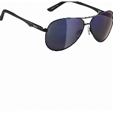 ALPINA A 107 - Verspiegelte und Bruchsichere Sonnenbrille Mit 100% UV-Schutz Für Erwachsene, black matt, One Size