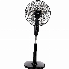 Amazon Basics Oszillierender Dual-3-Blatt-Standventilator, digital, mit Fernbedienung