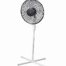 Amazon Basics - Standventilator, mit Oszillationsfunktion, 3 Geschwindigkeitsstufen, 40 W, Schwarz