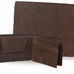 Amazon Brand - Eono Geldbörse aus Leder für Damen und Herren – Flaches Design mit RFID Ausleseschutz-Funktion