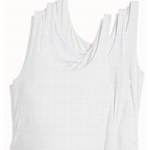 Amazon Essentials Damen Umstands-Tanktop mit Rüschen, 3er-Pack, Weiß, S