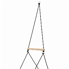 AMAZONAS Kinder Hängesessel Kid's Swinger Pink - für 3 bis 6 Jahre - Belastbarkeit bis 60 kg – Abmessungen ca. 35 x 60 x 160 cm - für drinnen oder draußen
