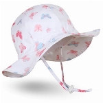 Ami&Li tots Mädchen Sonnenhut Verstellbarer Hut mit breiter Krempe Sonnenschutz UPF 50 für Baby Mädchen Jungen Säugling Kind Kleinkind Unisex