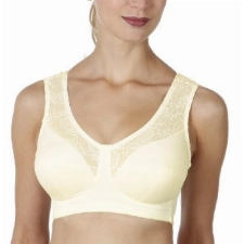 Anita Comfort Damen BH (Ohne Bügel), 5409 Entlastungs-BH MicroEnergen, Elfenbein (Champagner 047), 75G
