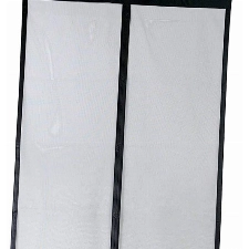 Apalus VP Fliegengitter Tür, Magnet Insektenschutz Balkontür 90x210 cm, 2 x Langlebiger als der Apalus Klassiker, Katzenkrallen Sicher, Stärkere Magneten, 3.8 cm Breites Klettband, Nicht Kürzbar