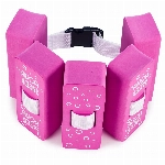 Aqua Speed Schwimmgürtel für Kinder 2-6 Jahre I Schwimmgurt Pool I Schwimmhilfe Kind I Wassergürtel I Schwimmlernhilfe I Wassergymnastik Gürtel I Swim Belt I 6-teilig I Pink-Weiß I Kieddie