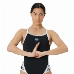 ARENA Icons Super Fly Badeanzug Black-White 28