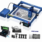 ATOMSTACK A20 PRO Graviermaschine mit R3 PRO Rotary, 380x284x22mm Laser Honeycomb, B1 Schutzbox, 20W Lasermodul, 300W CO₂ Effekt Laserschneider und Graviermaschine