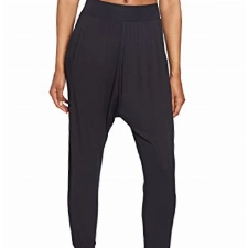 AURIQUE Damen Sportliche Jogginghose im Haremshosen-Stil, Schwarz, 36