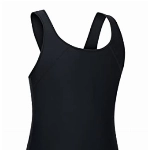 BALEAF Badeanzug Mädchen Einteiliger Blickdichter Schwimmanzug Mädchen UPF 50+ Sportbadeanzüge Wettkampf Badeanzug Kinder One Piece Swimsuit Schwarz 32