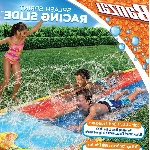 Banzai Splash Sprint Racing Slide, 488 cm L x 147 cm