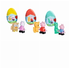 BIG-Bloxx Peppa Pig Funny Eggs - Ergänzung zu den Spielesets der BIG-Bloxx Reihe, drei Figuren mit 