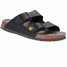 BIRKENSTOCK ESD-Sandale Arizona, Größe 43, schwarz, normal 089420-43 (Pantolette Schuh Halbschuh Latsche Zweischnaller Alpro P220 571030 571038 571040 571048 571050 571058 571060 571068 2570.571030)