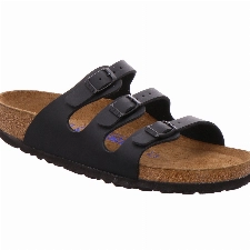 Birkenstock Florida Birko Flor, schwarz(schwarz), Gr. 39