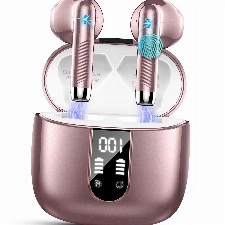 Bluetooth Kopfhörer, In Ear Kopfhörer Kabellos Bluetooth 5.3 Kabellose Kopfhörer mit 4 Mic, 2023 Neue ENC Noise Cancelling Wireless Earbuds 48H Tiefer Bass, IP7 Wasserdicht Ohrhörer LED-Anzeige