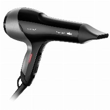 Braun Satin Hair 7 SensoDryer Haartrockner, professioneller Föhn mit Thermosensor und Stylingdüse, HD780, schwarz