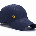 Buen Camino Kappe Unisex | Basecap für Männer und Frauen am Jakobsweg | Ultraleicht, schnelltrocknend, atmungsaktiv, kleines Packmaß, Sonnenschutz für Wanderungen, Hut, Schirmmütze