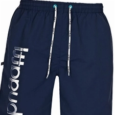 Bugatti - Herren Badeshort in Marineblau, türkis oder schwarz, Marineblau, 3XL