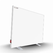 Byecold Infrarotheizung Standgerät Standfüßen 300 Watt, Infrarot Elektroheizung, Heizkörper Heizplatte Heizpaneel, Energiesparend Überhitzungsschutz