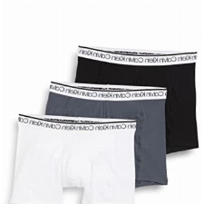 Calvin Klein Herren 3er-Pack Boxershorts Boxer Brief 3 PK mit Stretch, Black/White/Turbulence, XL [Amazon Exclusive]