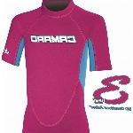 Camaro Flex Kinder Shorty Toddler Reactor Spring Neopren Neoprenanzug Schwimmanzug pink