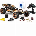 Carson 500304032 304032 1:5 Wild GP Attack 2.4G RC Verbrenner, 1.8 PS, 2WD, bis zu 65 km/h schnell, Premium Bauteile, Offroad, RTR, 2.4 GHz, ferngesteuertes Auto, orange