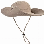 Chalier Cozy Sonnenhut für Herren Damen Breite Krempe UV Schutz Faltbar Sommer Hut Safari Outdoor Sonnenschutz Hut Männer Gartenhut Fischerhut Belüftung Wanderhut Buschhut