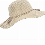 CHILLOUTS Damen Atlanta Sonnenhut, 85 Natural, M EU