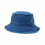 CLAPE Distressed Eimer Hut Washed Cotton Bucket Hat Damen Herren Sonnenschutz Fischerhut Breite Krempe Sonnenhut Faltbar Retro Anglerhut