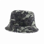 CLAPE Eimer Hut Fishermütze Camouflage Bucket Hüte Baumwolle Anglerhut Boonie Fischerhut Outdoor-Hut Breiter Krempe Sonnenhut Wandern