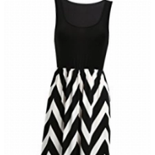 Cloudsemi Damen Sommerkleid Kleider Maxikleid Streifen Schulterfrei Rundhals High Waist Lang Kleid Partykleid (XL, Schwarz)