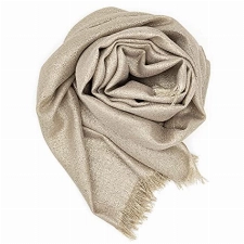 Colours & Beauty goldene Schal Damen Festlich | Stola Damen Elegant | Chiffonschal für Hochzeits | Kopftuch Damen | Bolero für Abendkleid | Festliche Kleider Damen | Multifunktionstuch Damen