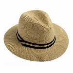 Comhats Panamahut Herren breite Krempe Strohhut Damen verstellbar Urlaub Strandhut Sonnenhut UPF 50 + Sommer 00714,Beige-XXL