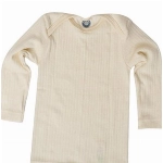 Cosilana, Baby Schlupfhemd Langarm, 45% KBA Baumwolle 35% kbT Wolle, 20% Seide