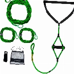 Cyberoctopus Schwimmendes 4-teiliges Wasserskiseil und Griff Combo 22,5 m/75 Ft