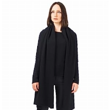 Dalle Piane Cashmere - Stola aus 100% Kaschmir - Made in Italy - für Frau, Farbe: Blau, Einheitsgröße