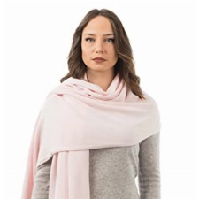 Dalle Piane Cashmere - Stola aus Kaschmir-Gemisch - Made in Italy - Damen, Farbe: Rosa, Einheitsgröße