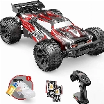 DEERC 9206E RC Ferngesteuertes Auto mit 48 km/h High Speed, 4WD 1:10 RC CAR Off-Road 2.4GHz Funkfernsteuerung Monstertruck Buggy,2 Akku lange Laufzeit,Crawler Spielzeug Rennwagen für Kinder Erwachsene