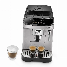 De'Longhi Magnifica Evo ECAM 292.33.SB Kaffeevollautomat mit Milchaufschäumdüse, 5 Direktwahltasten für Espresso, Kaffee und Kaffeespezialitäten, intuitives Bedienfeld,2-Tassen-Funktion,Silber/Schwarz
