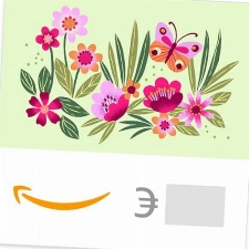 Digitaler Amazon.de Gutschein (Blumen und Schmetterlinge)