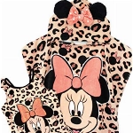 Disney Badeanzug & Kapuzenhandtuch-Poncho-Set Minnie Mouse Girl 2-3 Jahre
